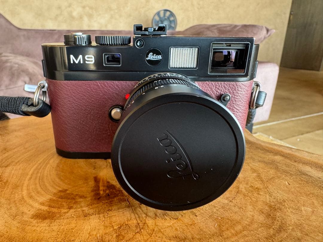 Leica M9ブラックペイント/カスタマイズレザーCCD交換対策済・保証書付