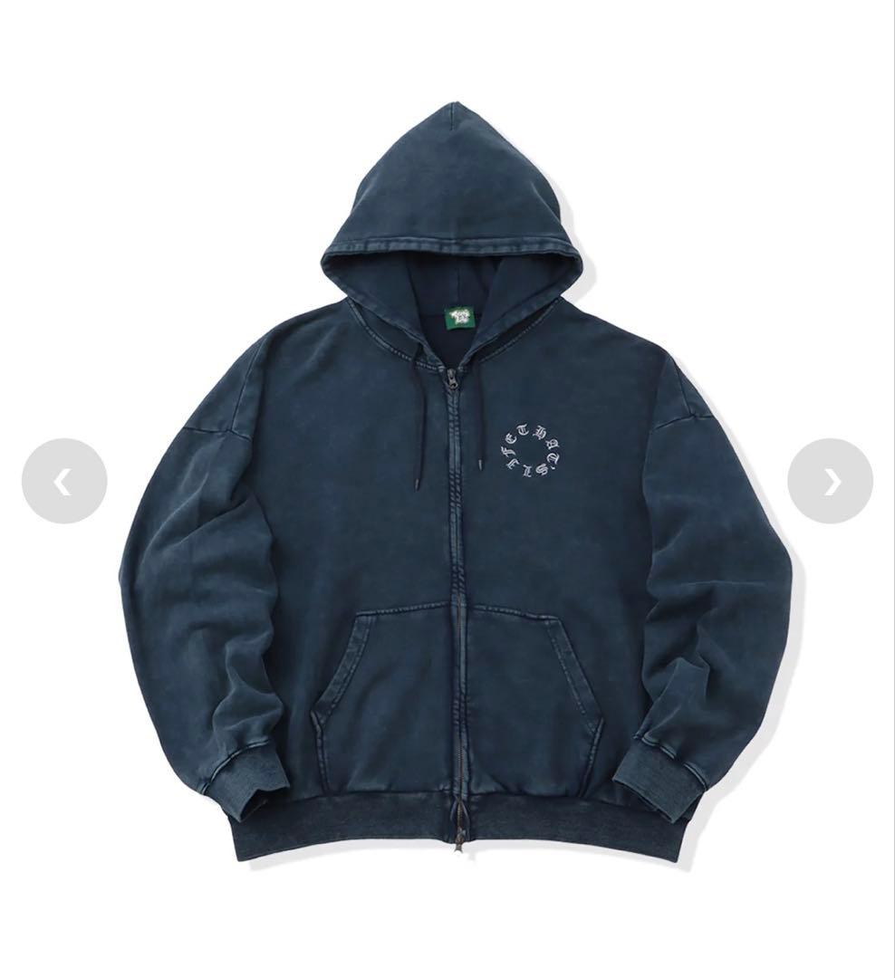 That’s life ジップパーカー ネイビー