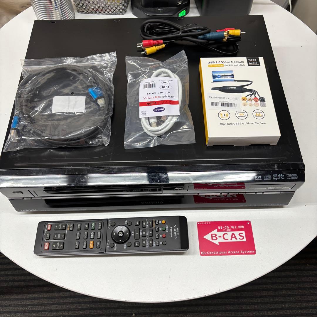 VTR一体型HDD-DVDレコーダー D-W250K USBビデオキャプチャ付属