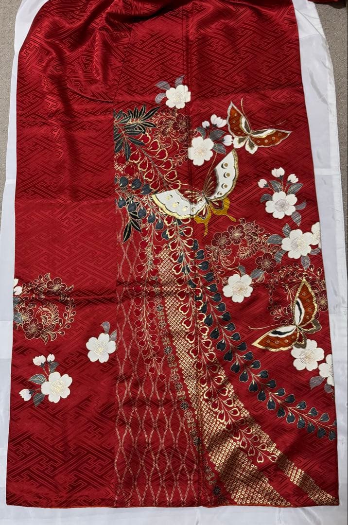 振袖　正絹　成人式　フルセット　振り袖