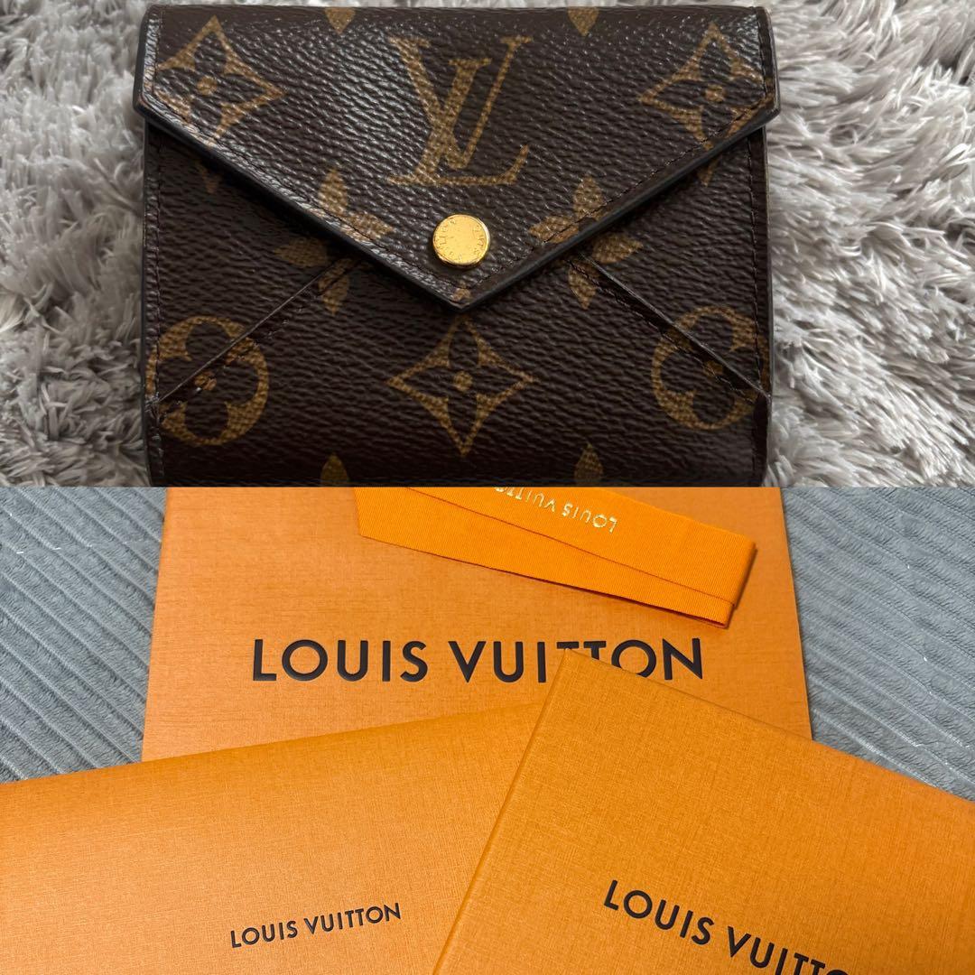 り*可様 箱袋付き Louis Vuitton 三つ折り財布 ポルトフォイユセレ
