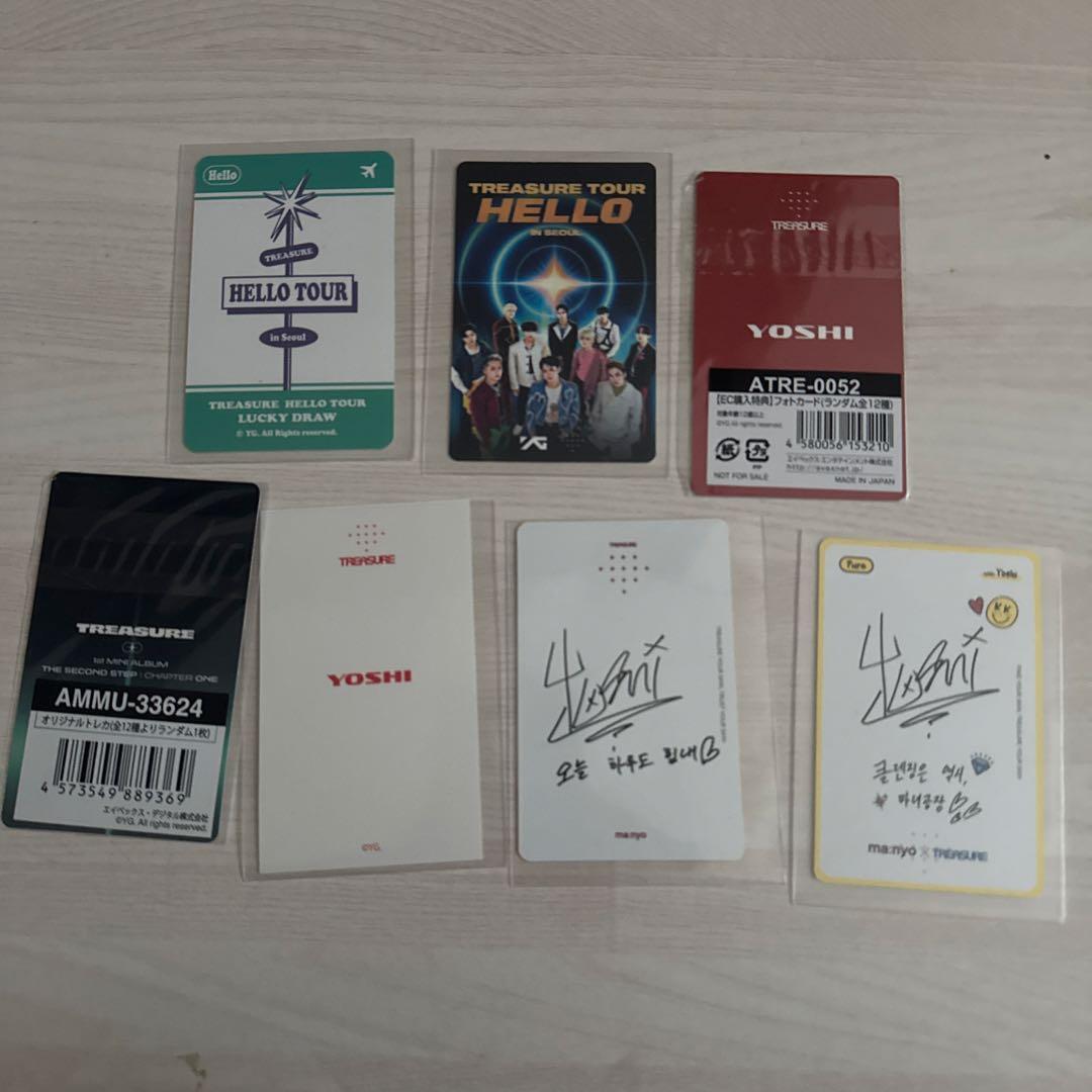 TREASURE YOSHI 缶バッジ トレカ ぬいぐるみ など