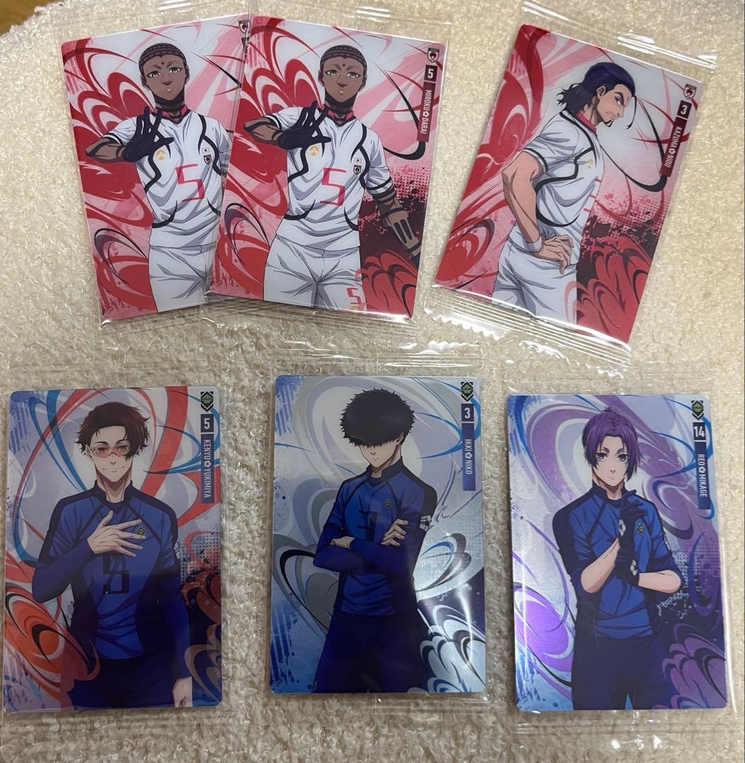 ブルーロック ウエハース5 バラ売り⭕️ SR1枚200円 ノーマル100円