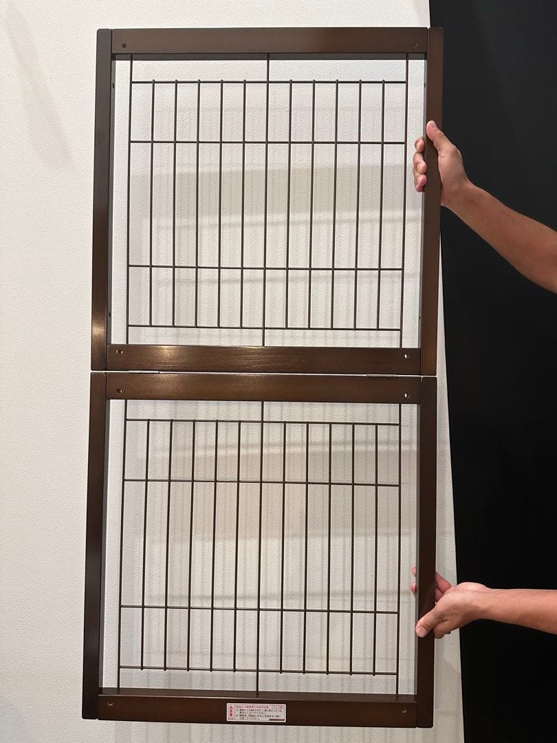 kiinus ペットサークル F60S メッシュB ブラウン