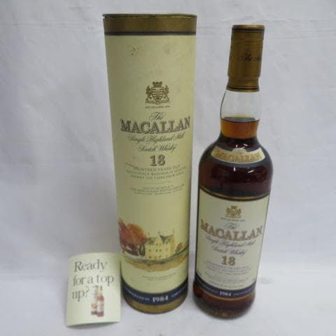 ザ・マッカラン 18年 1984 シェリーオークカスク 750ml 43% 箱付