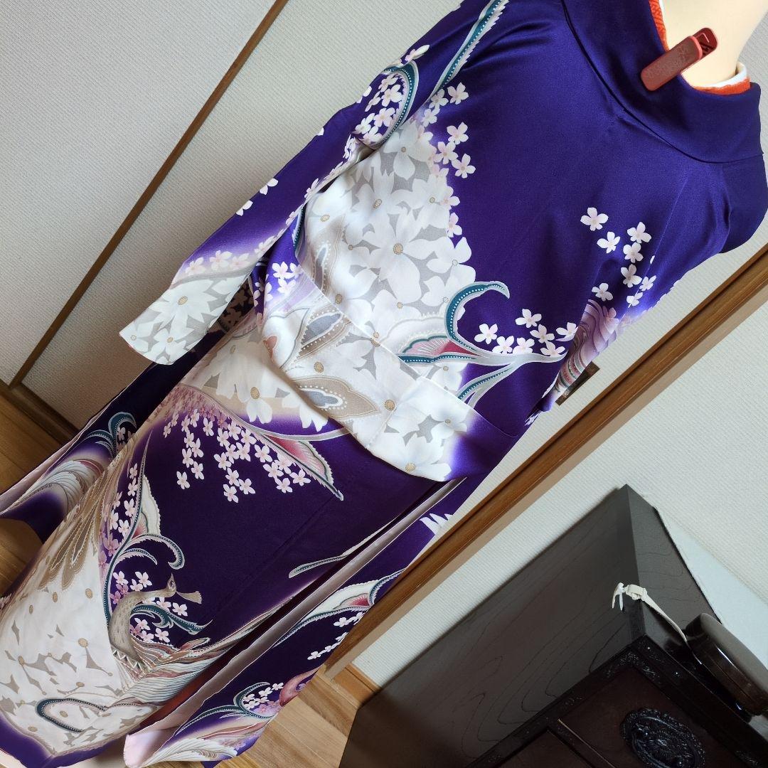 身丈168センチ華麗なまでのお振り袖　正絹　う