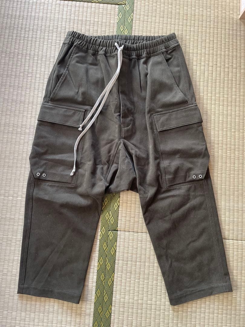 美品 Rick Owens Cargo Cropped 50 L グリーン