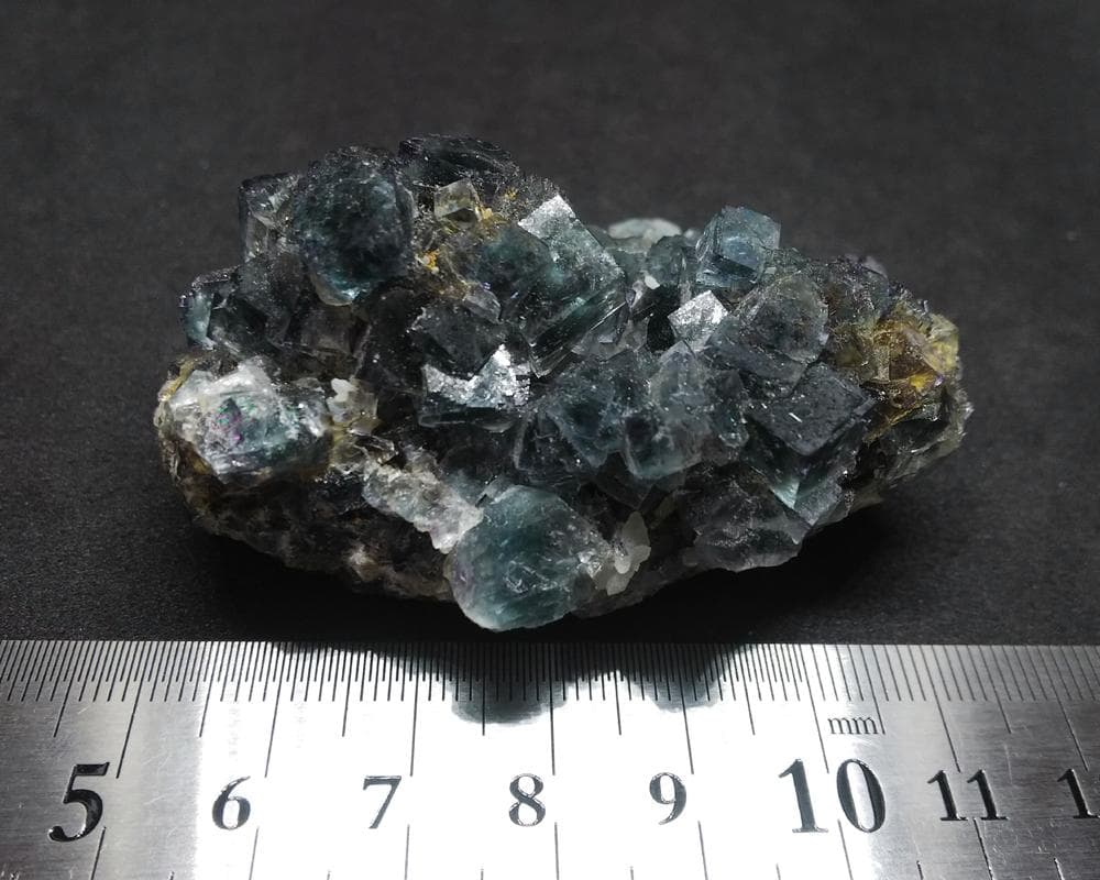 481 オコルス鉱山 フローライト クォーツ ブルーグリーン パープル