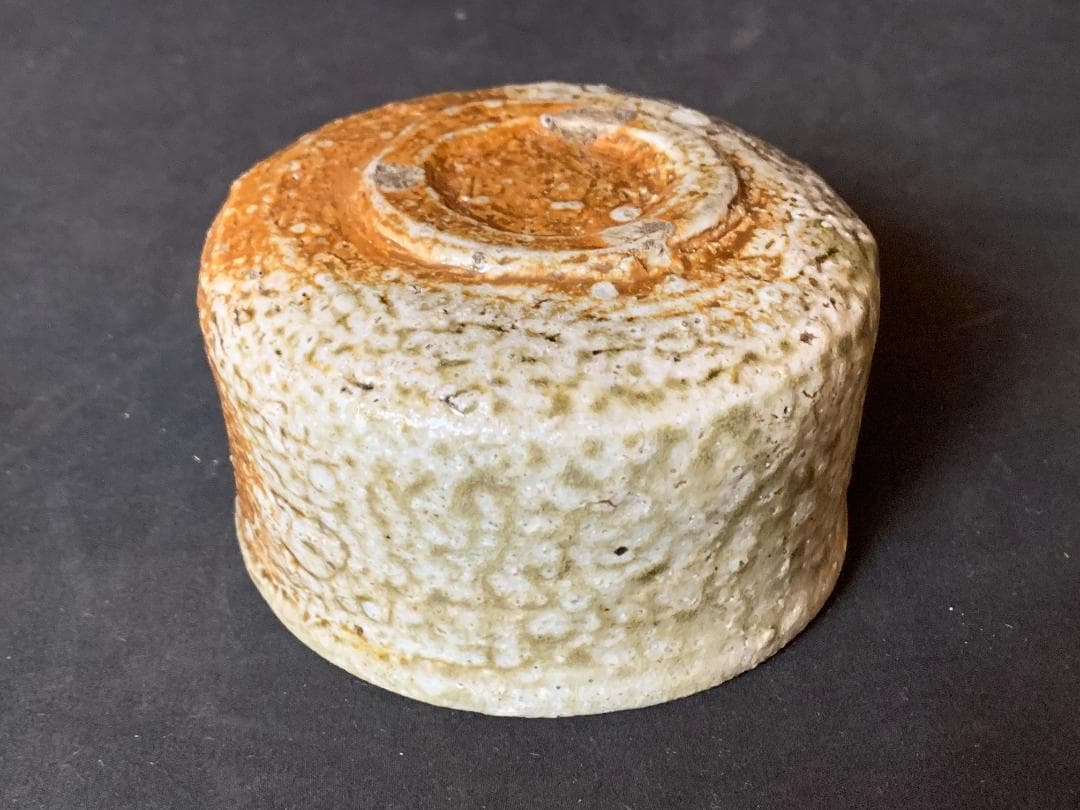 古信楽 半筒 茶碗 江戸中期～後期 茶道具 809