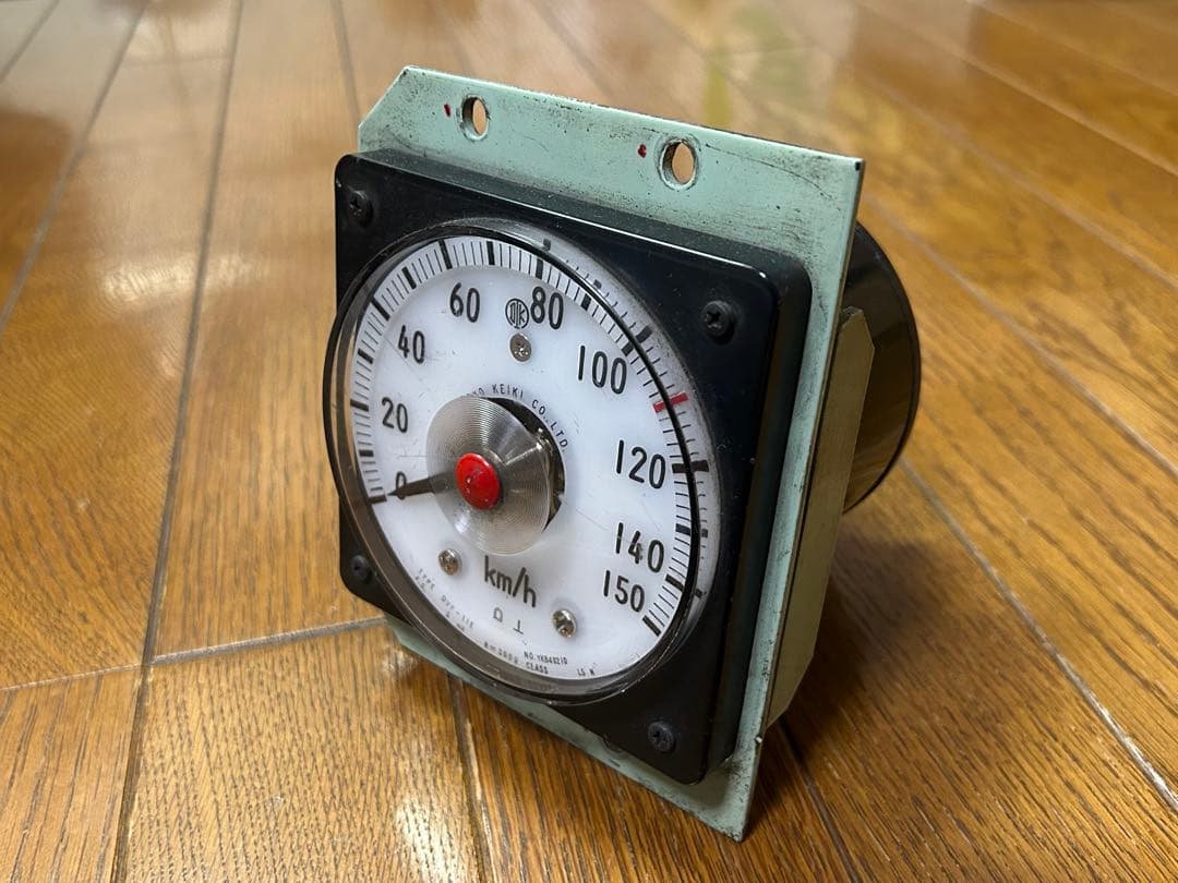 名鉄6907号車速度計