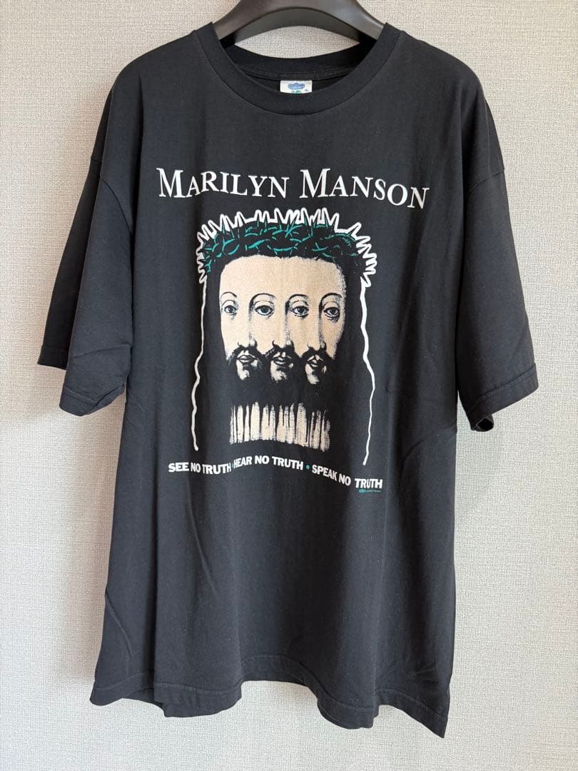 Marilyn Manson Believe 90s XL ヴィンテージTシャツ