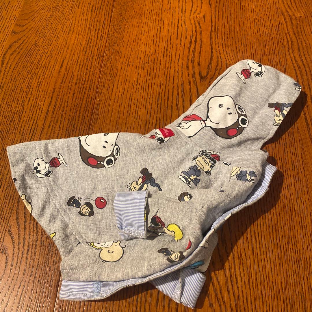 アトリエgg スヌーピーフード付きアウター