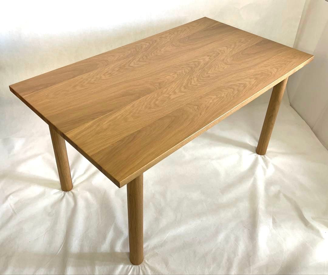無印良品・MUJI・オーク材テーブル・140cm×80cm×高さ72cm
