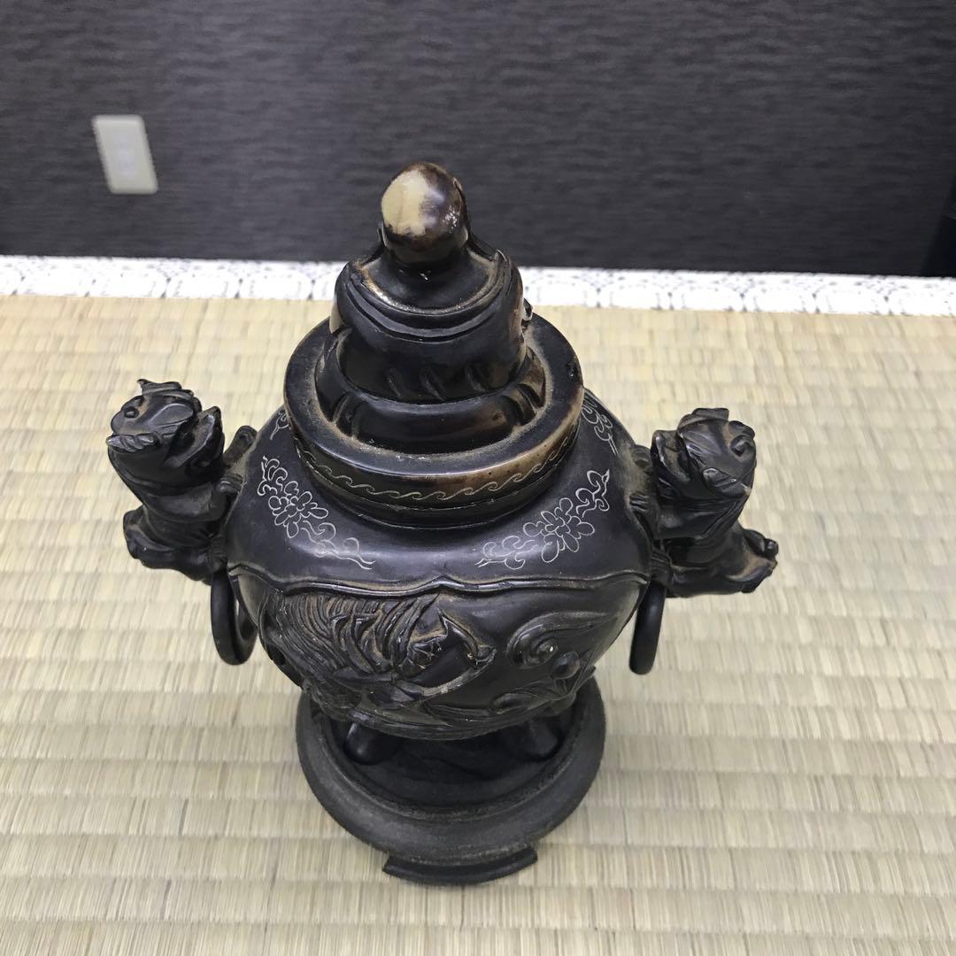 香炉　石　古い香炉　アンティーク