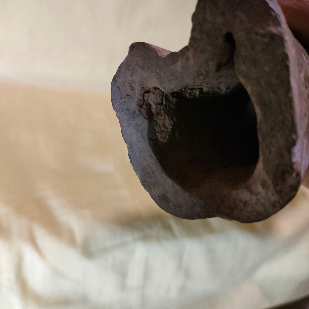 加彩人物俑　侍者　中国古陶　古玩