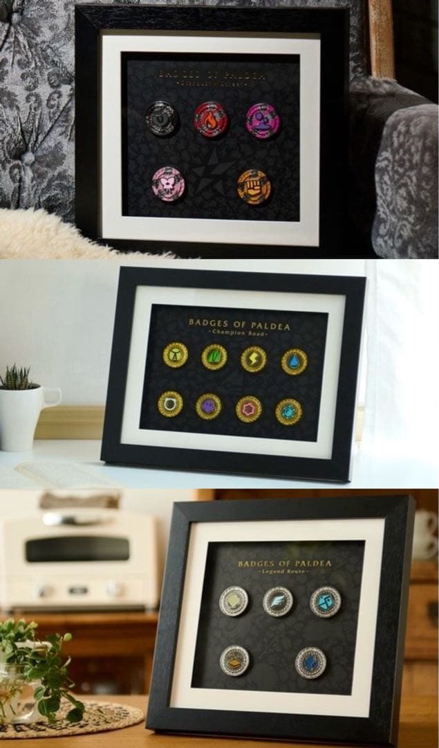 受注生産　ポケモンセンター　バッジコレクション　3種コンプリートセット