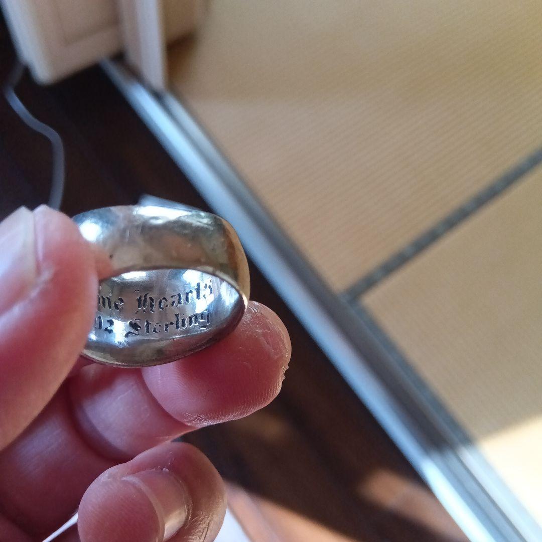 クロムハーツ　フローラルクロスリング　15号