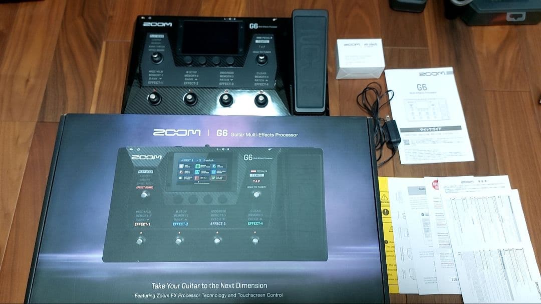 ZOOM G6 マルチエフェクター　Bluetoothアダプタ付き