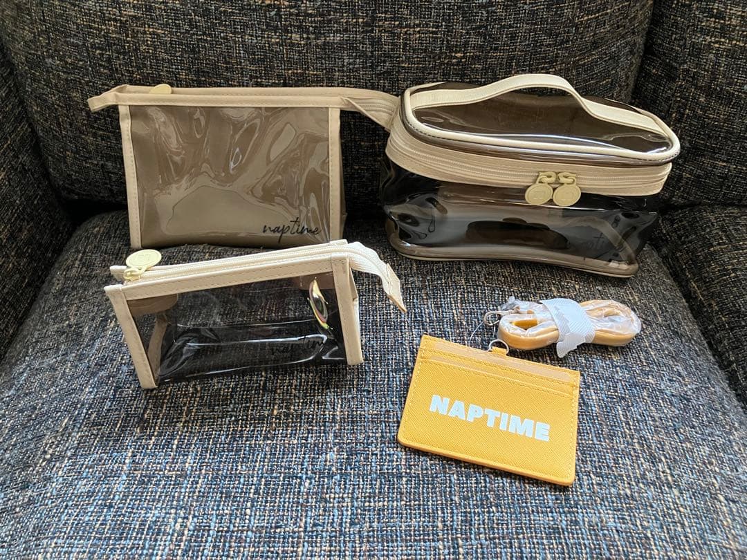 未使用品☆NAPTIME にっしー　ナップタイム　Nissy ポーチ&パスケース