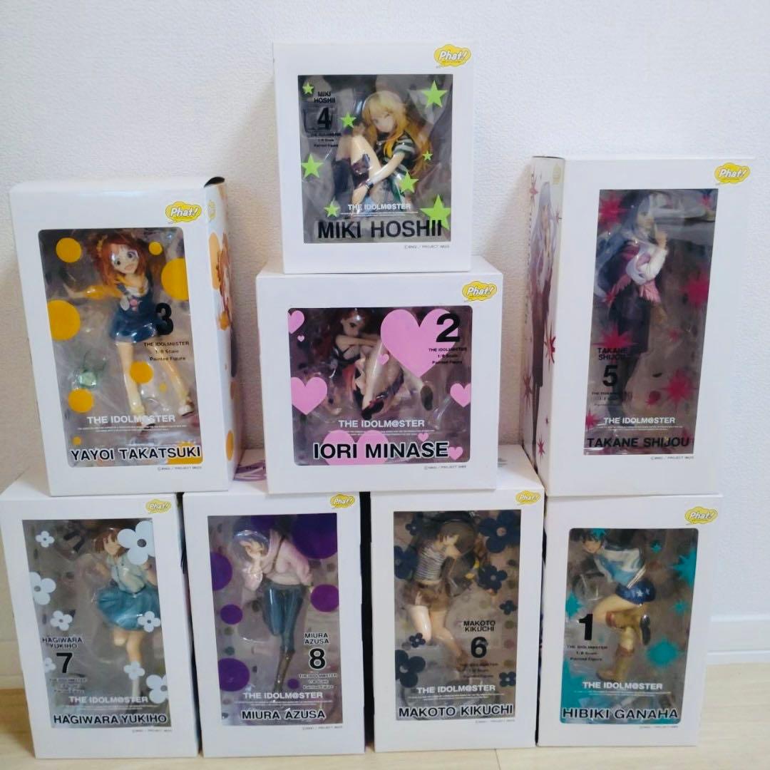 アイドルマスター　1/8スケールフィギュア　アイマス 12体中古新品セット