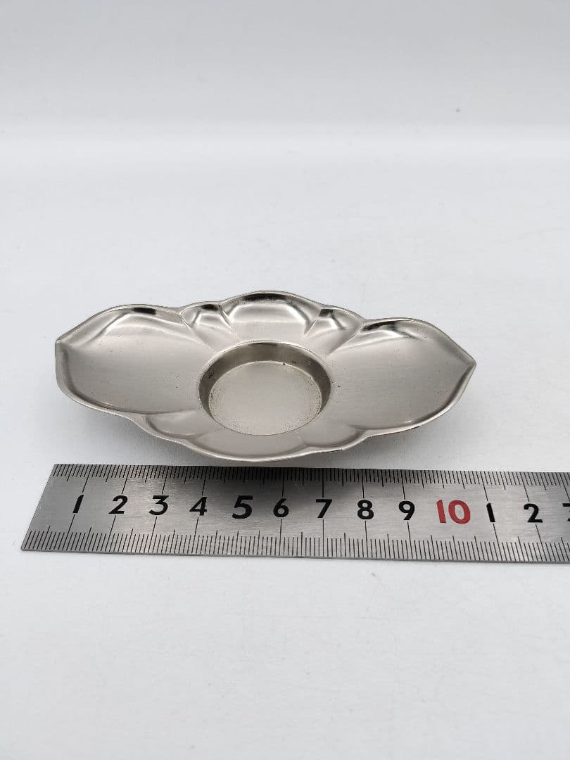 c345 茶托 木瓜型 5枚 茶道具 古物