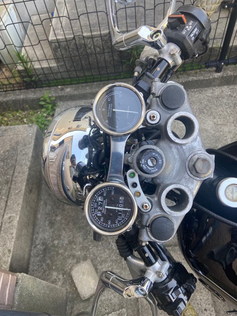 【希少】SR400 デイトナ　ランプ付きツインメーター　タコメーター