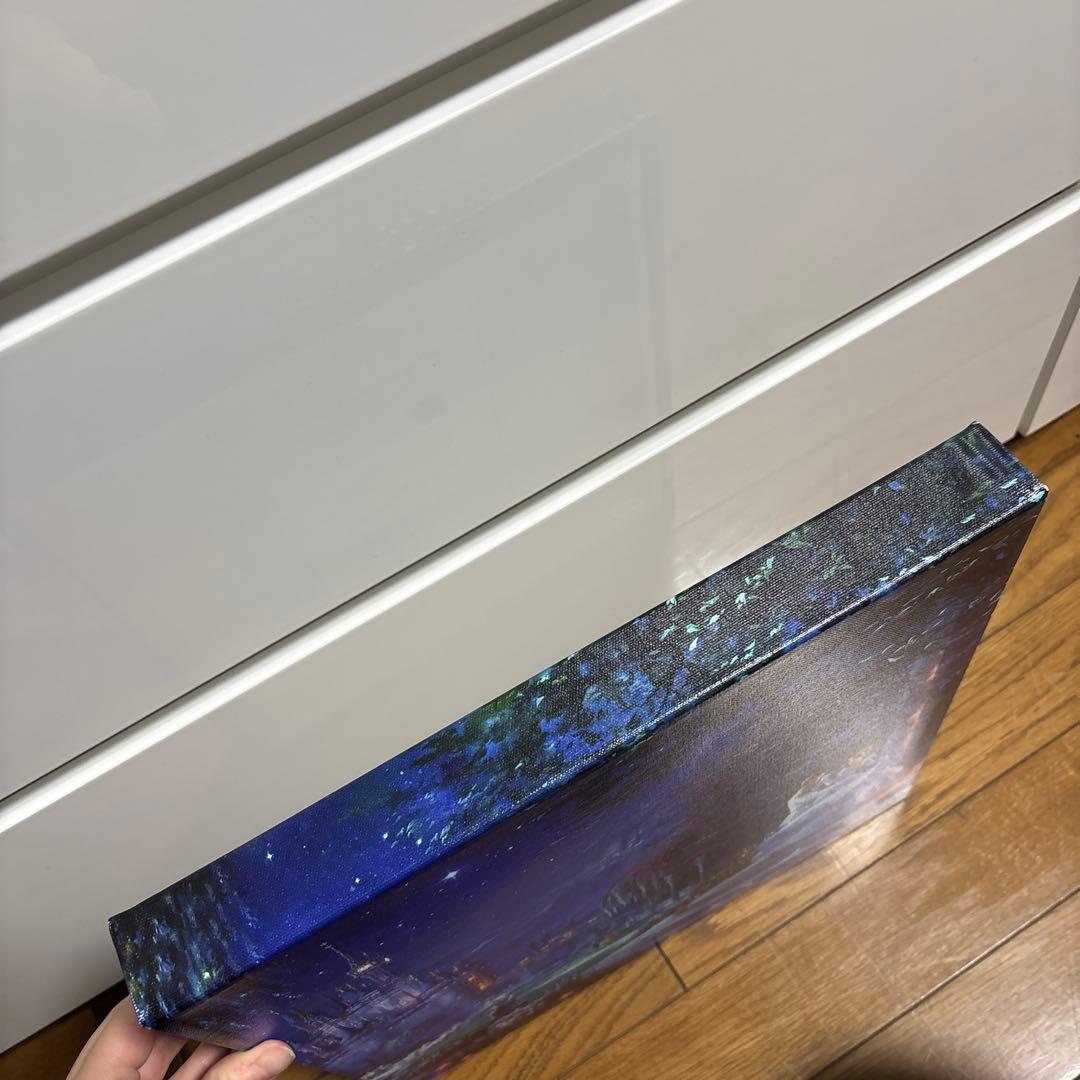 トーマスキンケード　ディズニー　シンデレラ　キャンバス　アート　絵画