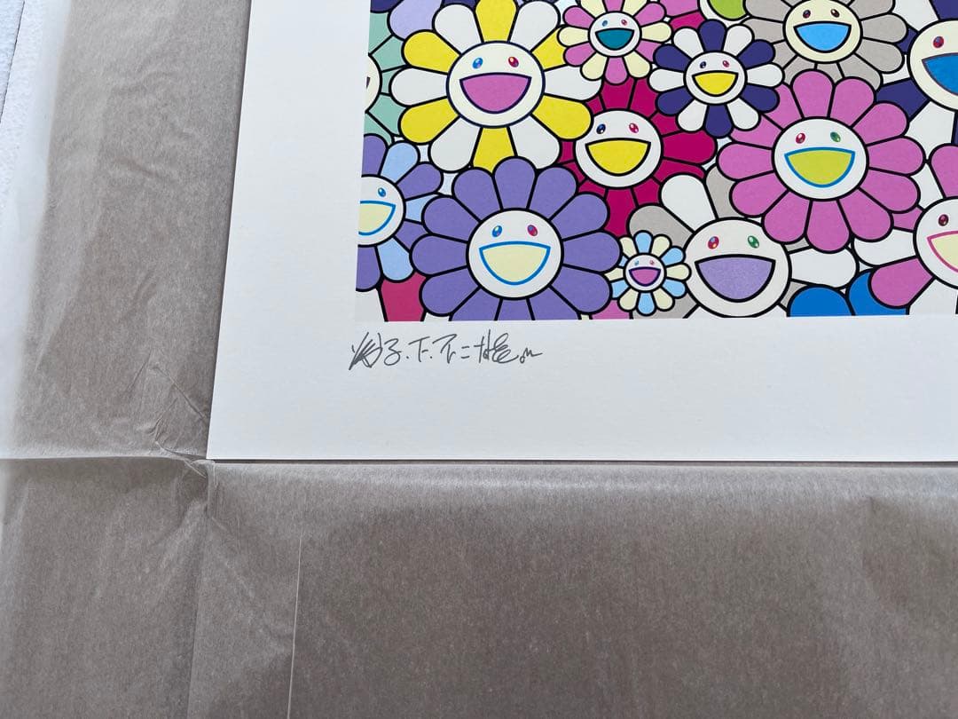 100部限定　村上隆　ドラえもん　版画　サイン入り　コラボ作品