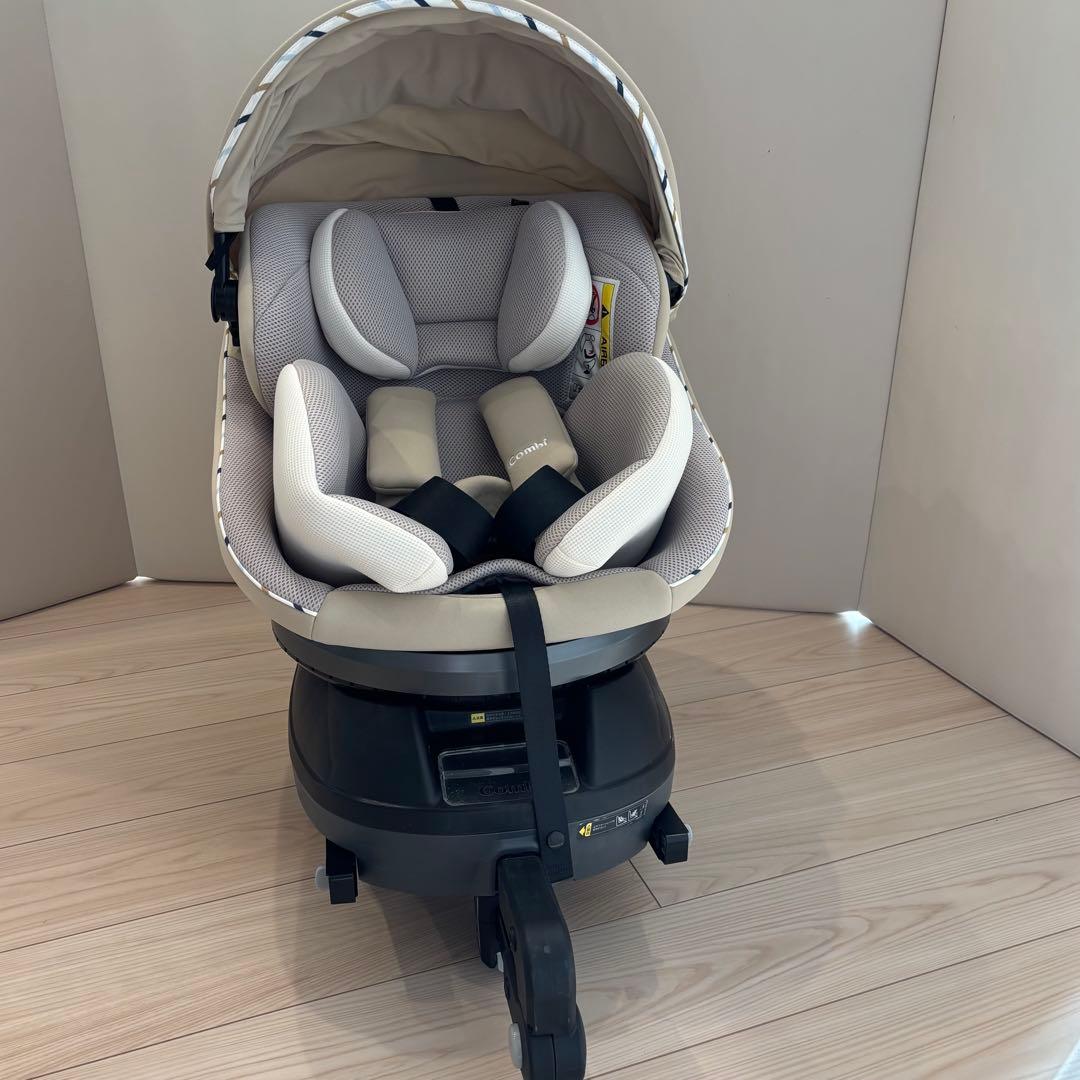 コンビ　チャイルドシート　ISOFIX 人気色ベージュ