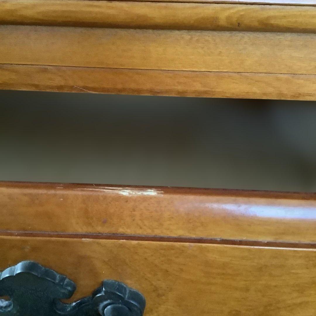 木製ライティングビューロー