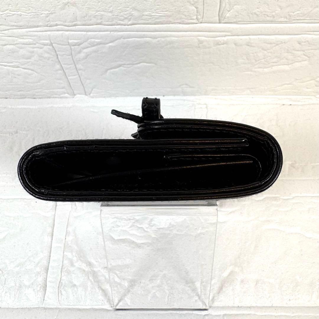 ☆【箱ギャランティー付き】プラダ PRADA 折り財布 リボン ブラック