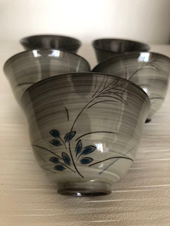 湯呑み　現川焼(うつつかわやき) 横石臥牛