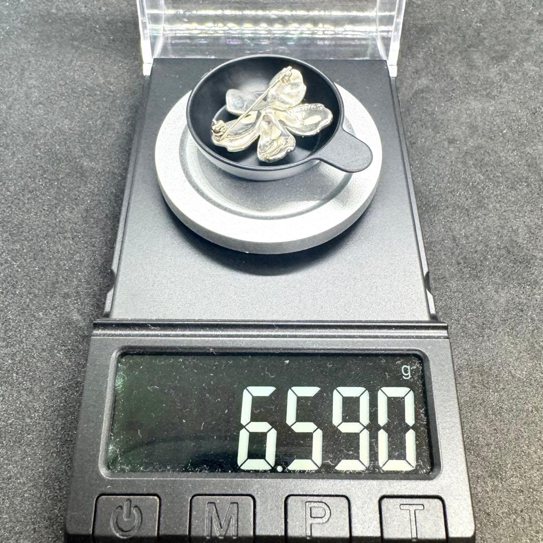 ティファニー フラワー モチーフ ブローチ SV925 シルバー