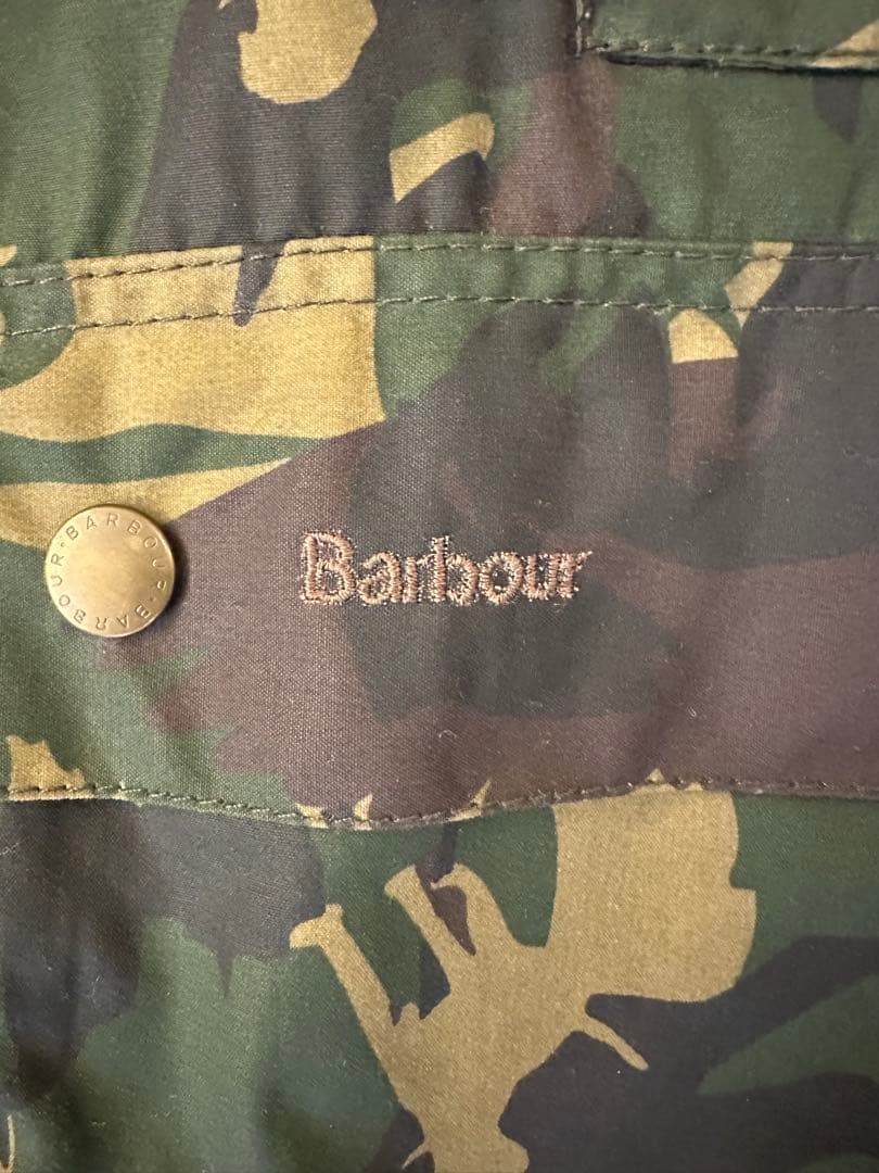 Barbour バブアー 迷彩 イングランド製 ビデイル サンプル品 M