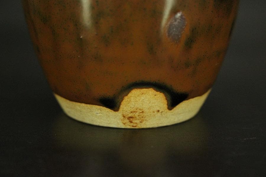 茶道具 瀬戸茶入 良蓋 美品(A777)