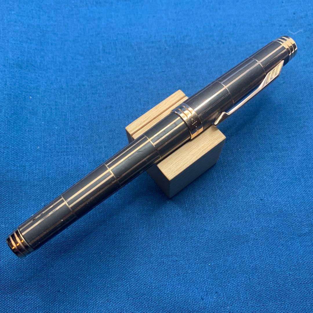 パーカー　プリミエ　18K F 万年筆　ラグジュアリー ブラウンPGT