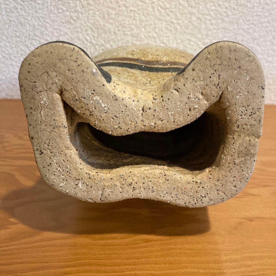 陶人形　阿部和唐　陶芸家　一点物