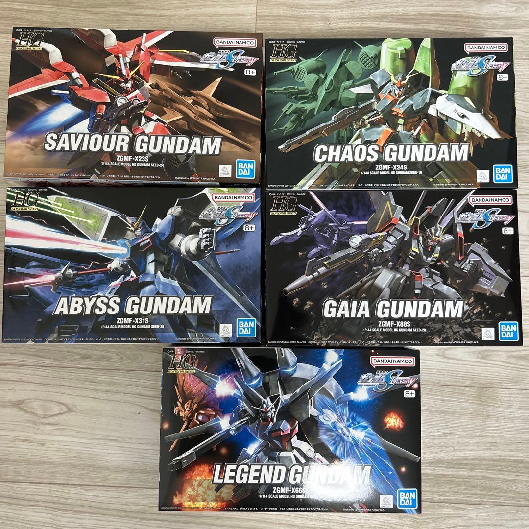 HG.RGガンプラセット 20個　未使用　まとめ売りのみ