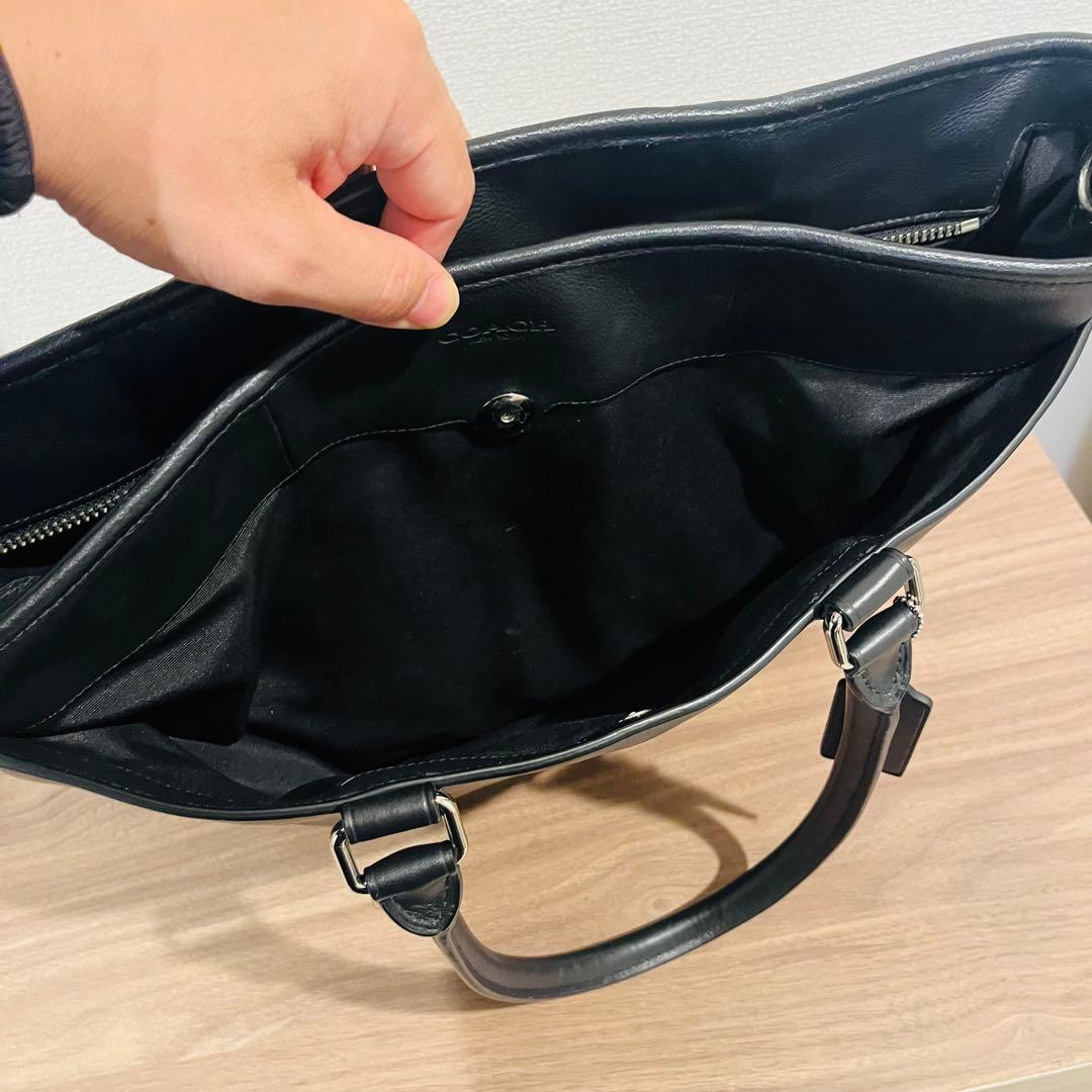 【美品】 COACH メトロポリタン ビジネスバッグ トート 2way