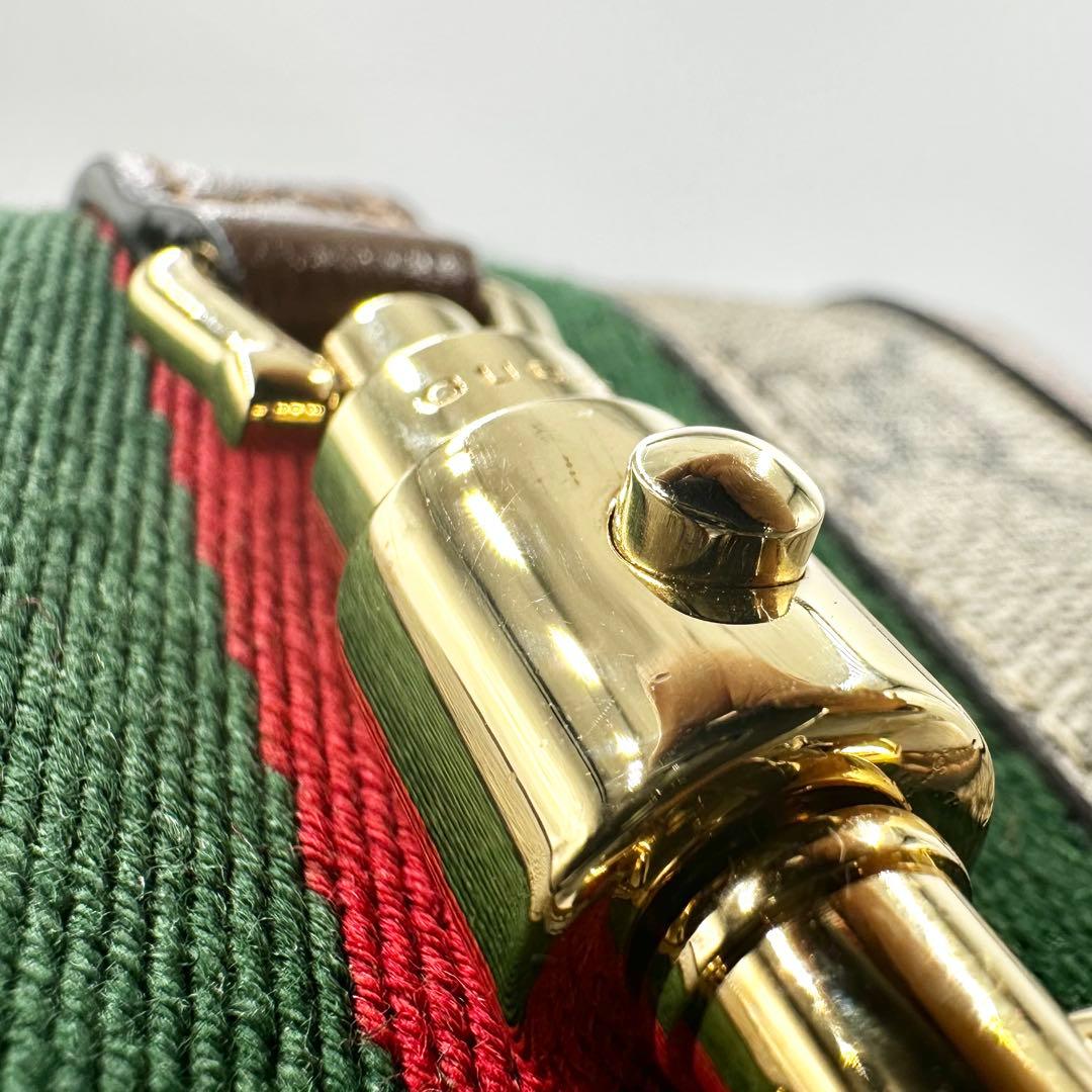 未使用 現行✨グッチ コンパクトウォレット 1961 ジャッキー シェリーライン