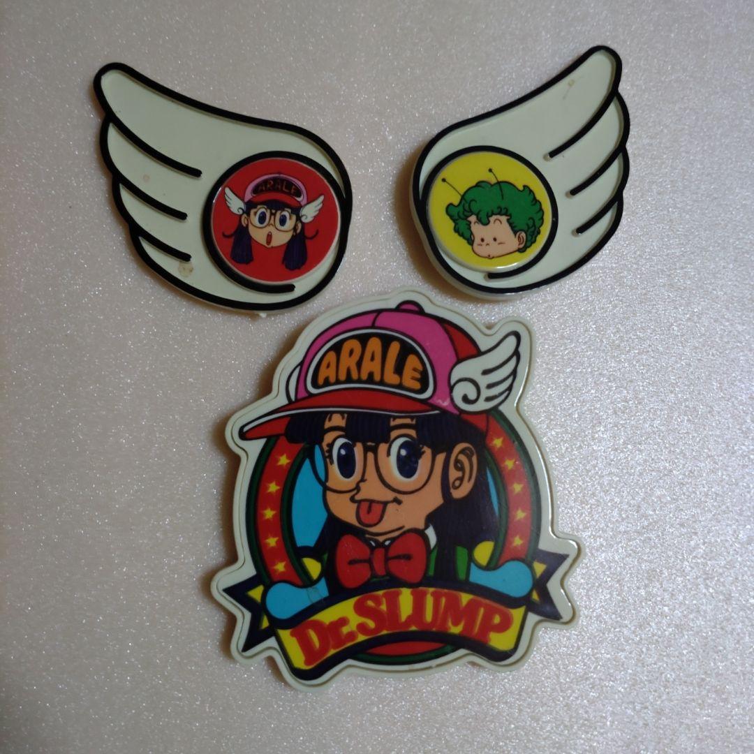 Drスランプ　おっきいアラレちゃん 44cm 人形 バッジ付　フィギュア　ドール