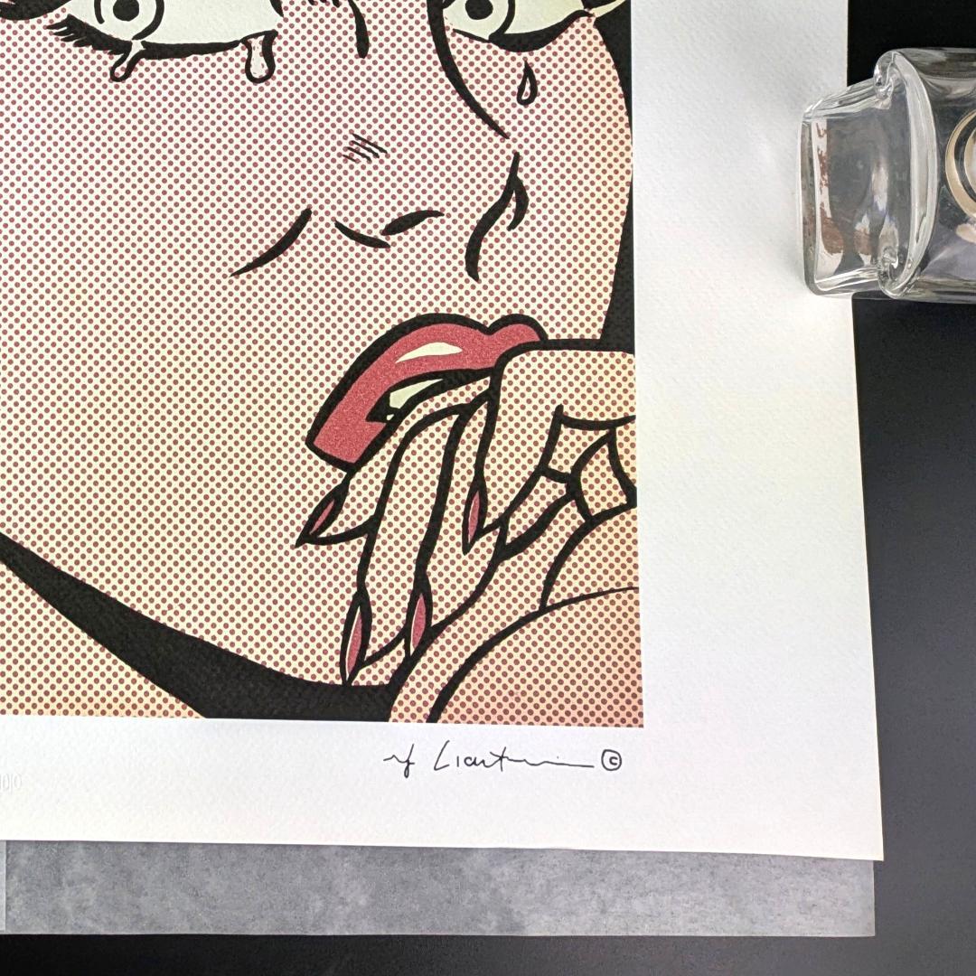 ロイ・リキテンスタイン Crying Girl オフセット複製　COA限定150