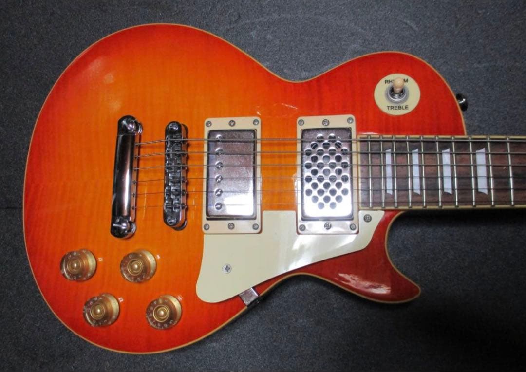 グラスルーツby ESP G-LPS-MINI スピーカー内蔵LP風ミニギター