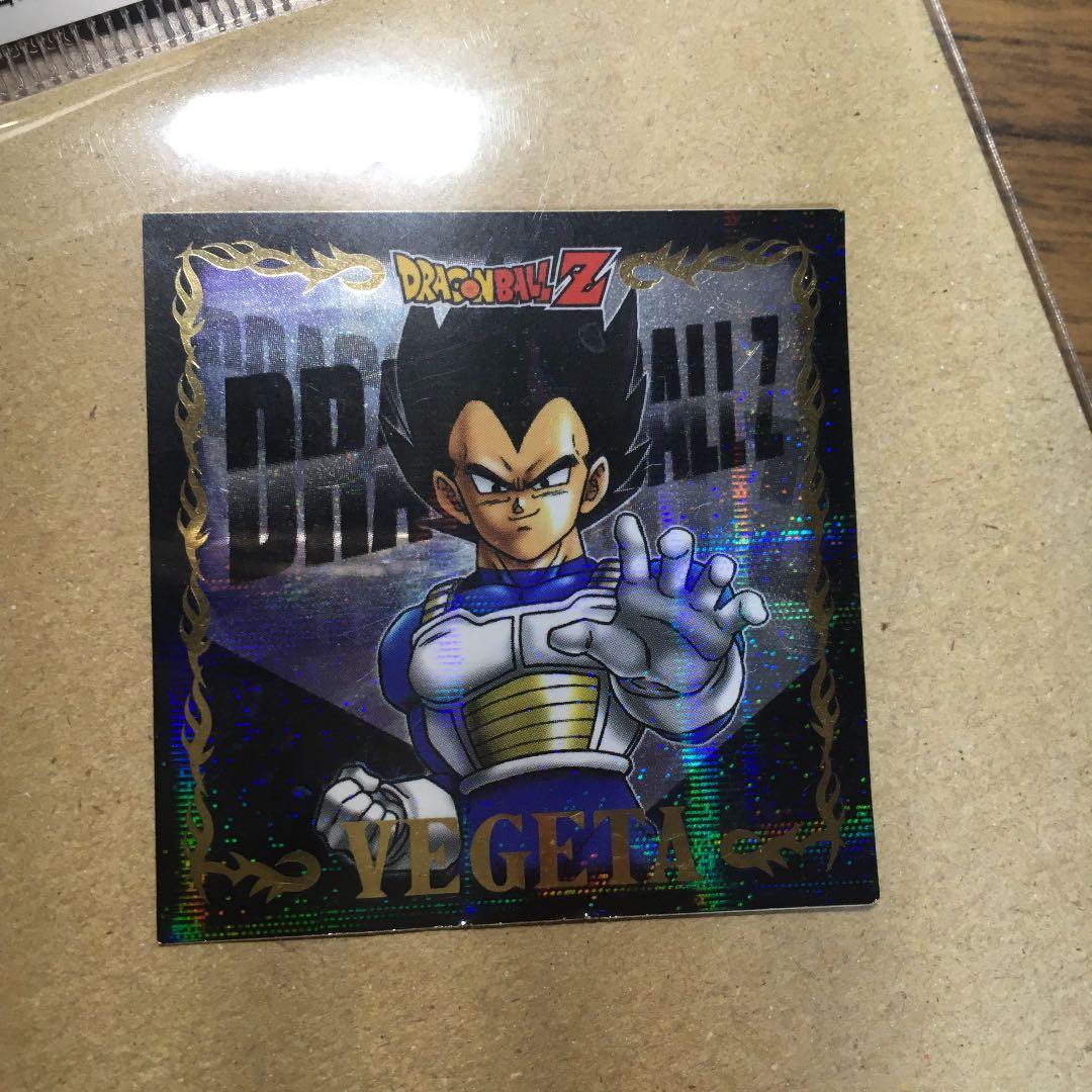 【激レア】【シークレット】ドラゴンボール　ステッカー　ベジータ