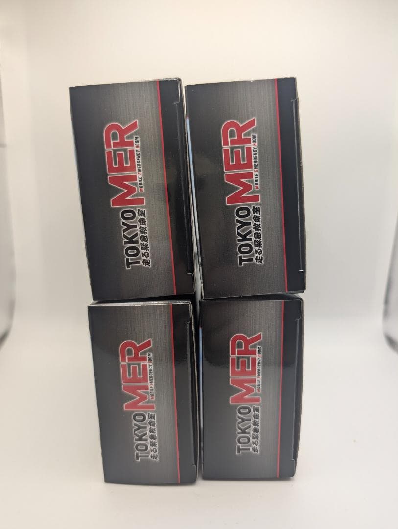 【新品】トミカ TOKYO MER ER CAR (T01) 4台