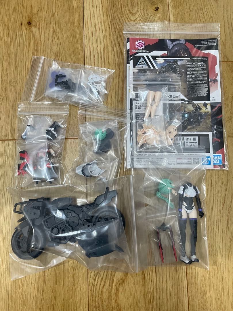 30ms ミコルル・ターボコスチュームα・ワイルドバイク【素組完成品】