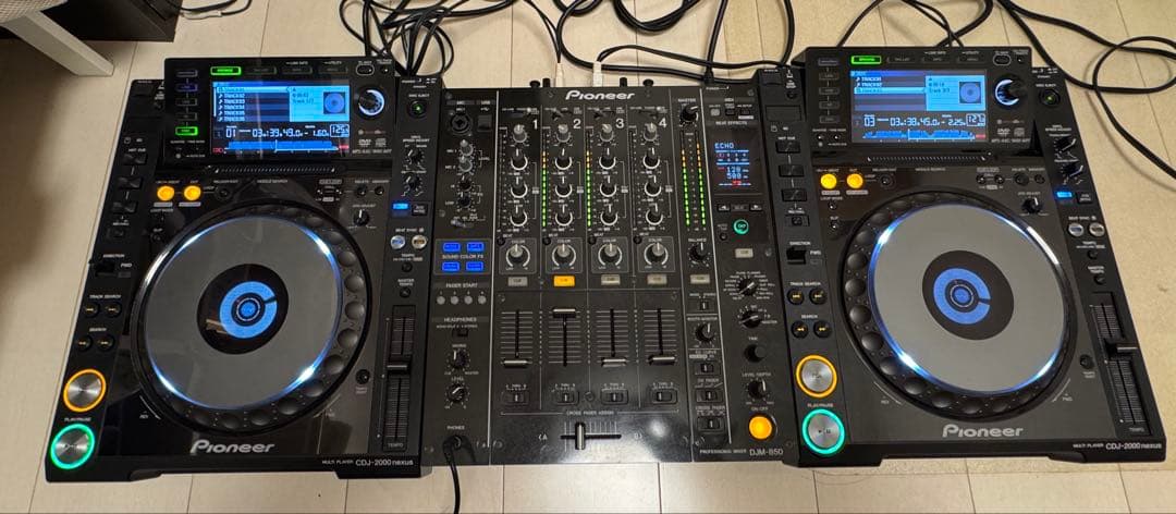 CDJ-2000NXS 2台+ DJM-850セット