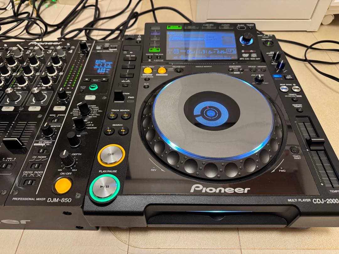 CDJ-2000NXS 2台+ DJM-850セット