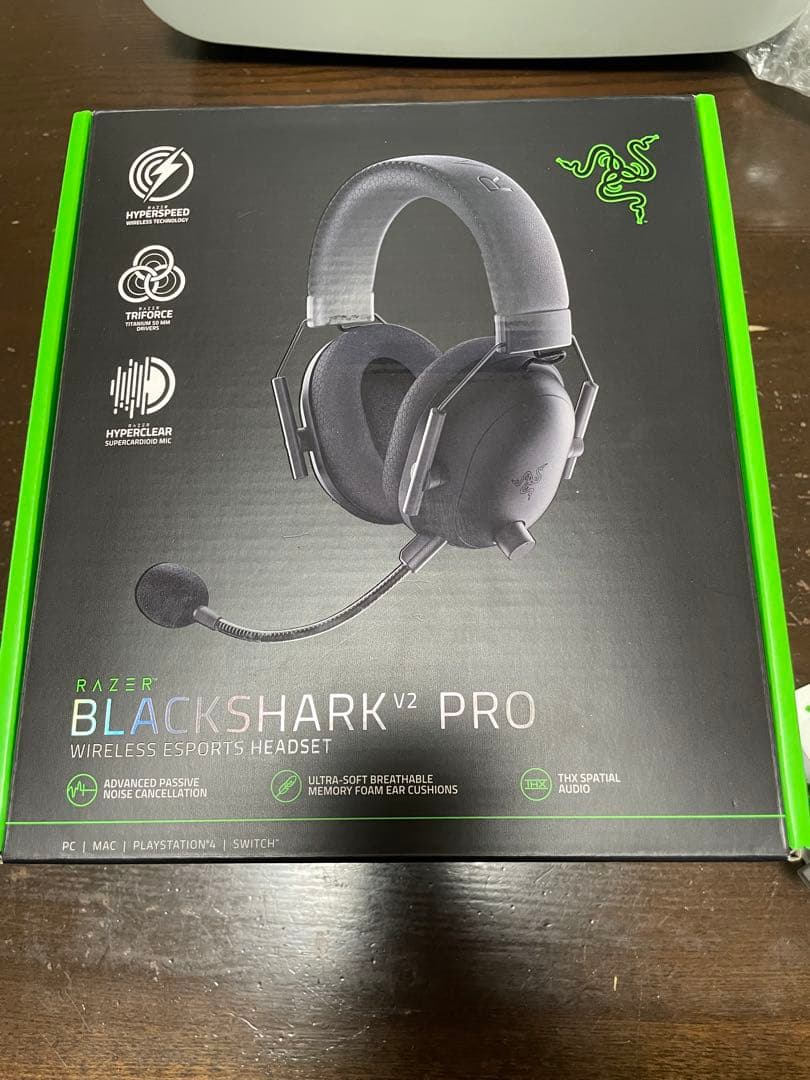 Razer BlackShark V2 Pro ゲーミングヘッドセットusb欠品