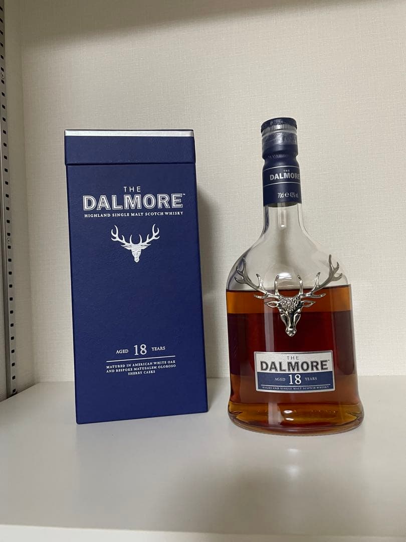 【値下げ】ダルモア18年(空き瓶として販売)